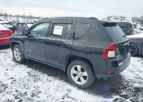 2016 Jeep Compass Sport из США, поврежденный, VIN 1C4NJDBB1GD756724